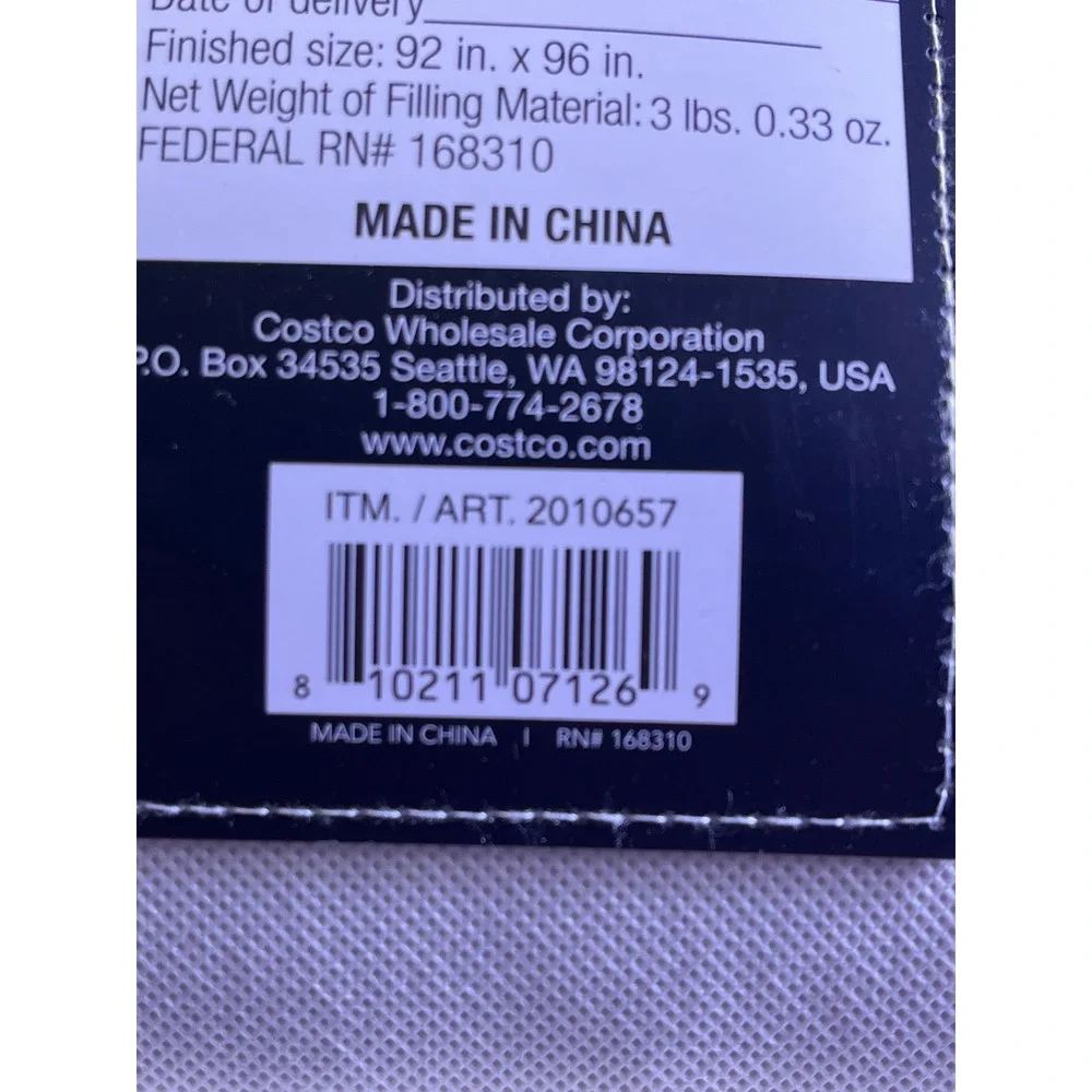 Evergrace 3 Piece Comforter Set Queen Cream NEW Textured Waffle Weave